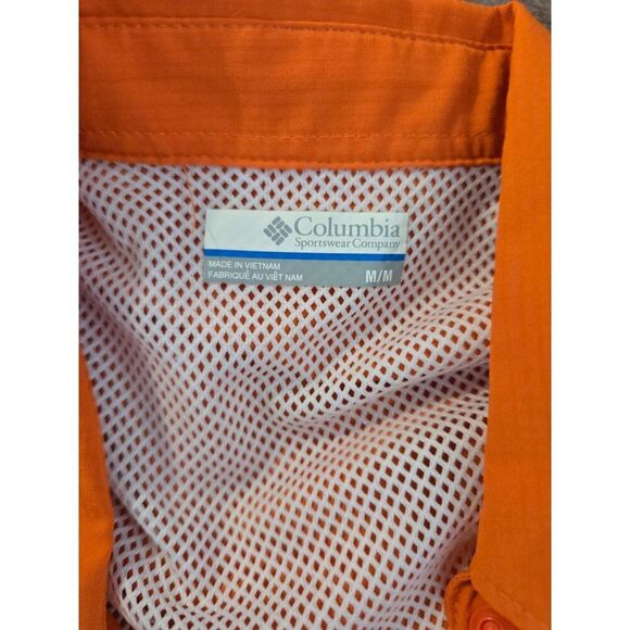 Columbia Womens Omni-Shade Long Sleeve NCAA Orange with Florida Gator logo - Picture 5 of 7